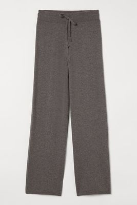 Knitted Cashmere Trousers  from H&M
