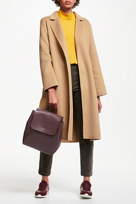 Double Faced Belted Collar Coat from John Lewis