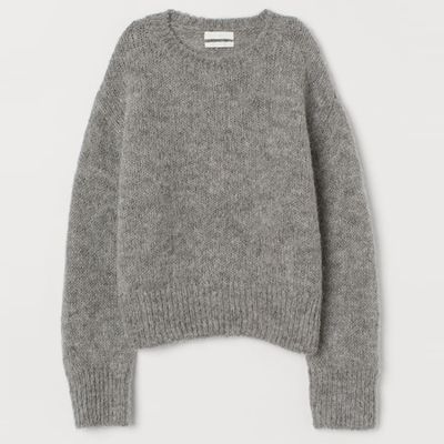 Knitted Wool-Blend Jumper from H&M