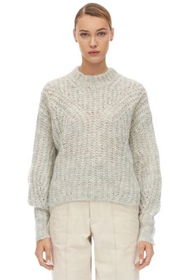 Inko Mohair Blend Knit Sweater Cream from Isabel Marant