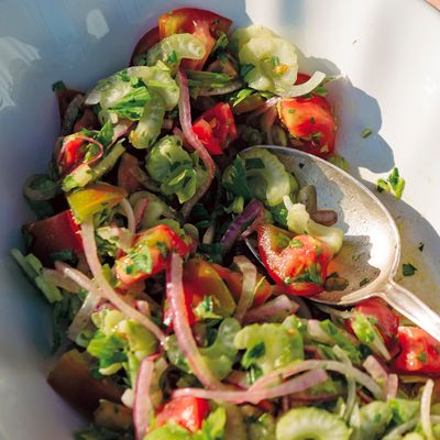 Tomato & Celery Salad From Giglio Island
