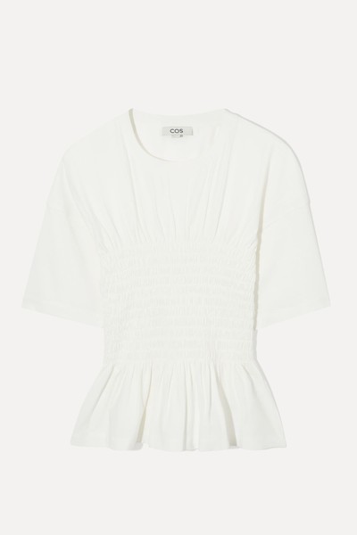 Smoked Bodice T-Shirt from COS