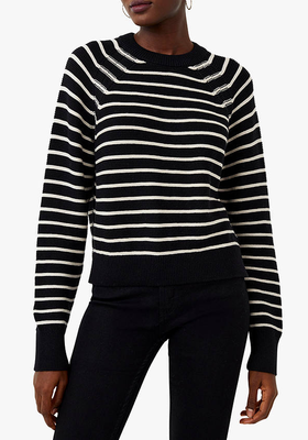 Nelle Cotton Stripe Jumper from French Connection