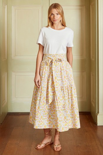 The Tie Waist Skirt, £220 | Seraphina