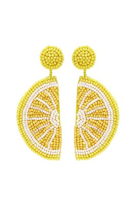 Lemon Slice Drop Earrings from Lane Crawford