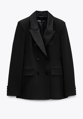 Double Breasted Dinner Jacket from Zara
