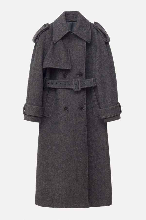 Wool Blend Trench Coat from & Other Stories