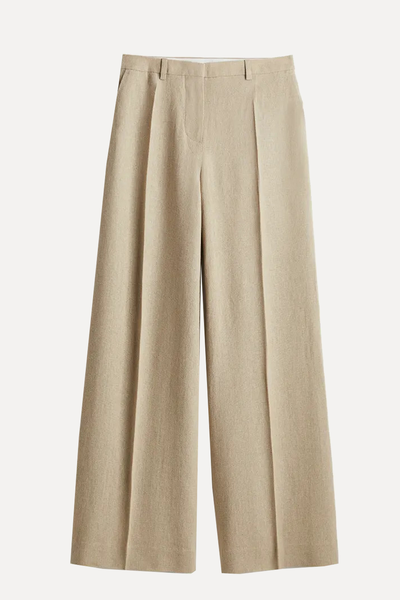 Tailored Linen Trousers from H&M