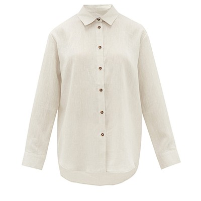 Milan Organic-Linen Shirt from Asceno