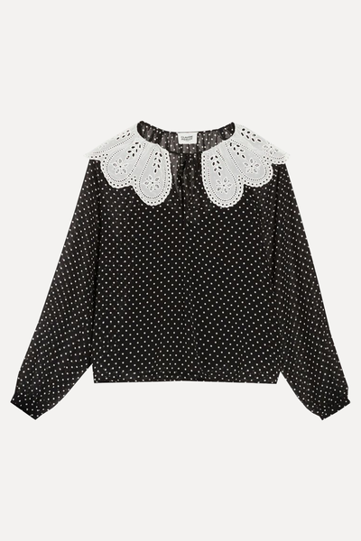 Polka Dot Blouse from Claudie Pierlot