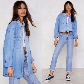 After Party Vintage Attitude is Forever Denim Shirt