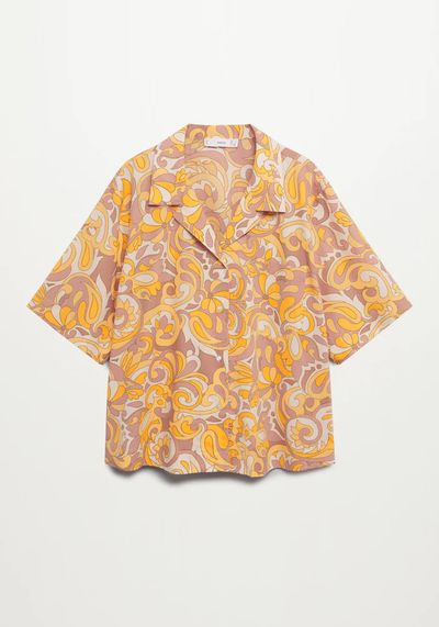 Printed Shirt from Mango