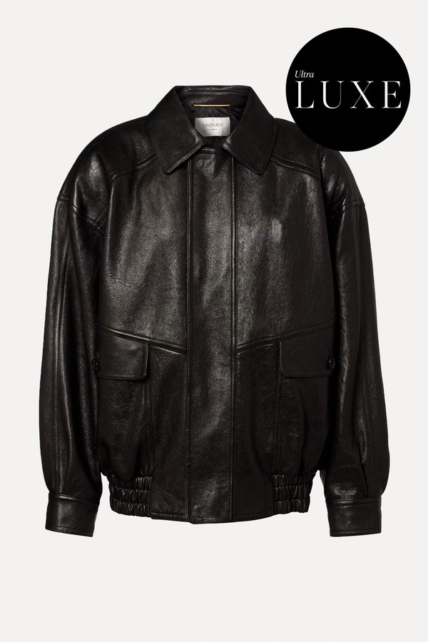 Oversized Leather Jacket from Saint Laurent