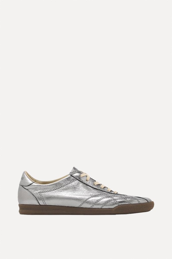 Metallic Trainers from Massimo Dutti