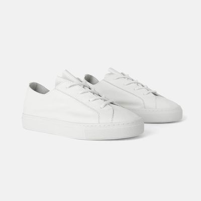 Leather Sneakers from Zara