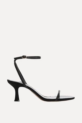 Ankle-Cuff Heeled Sandals from Mango