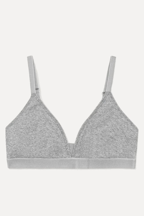 Rib-Flex Triangle Bra 