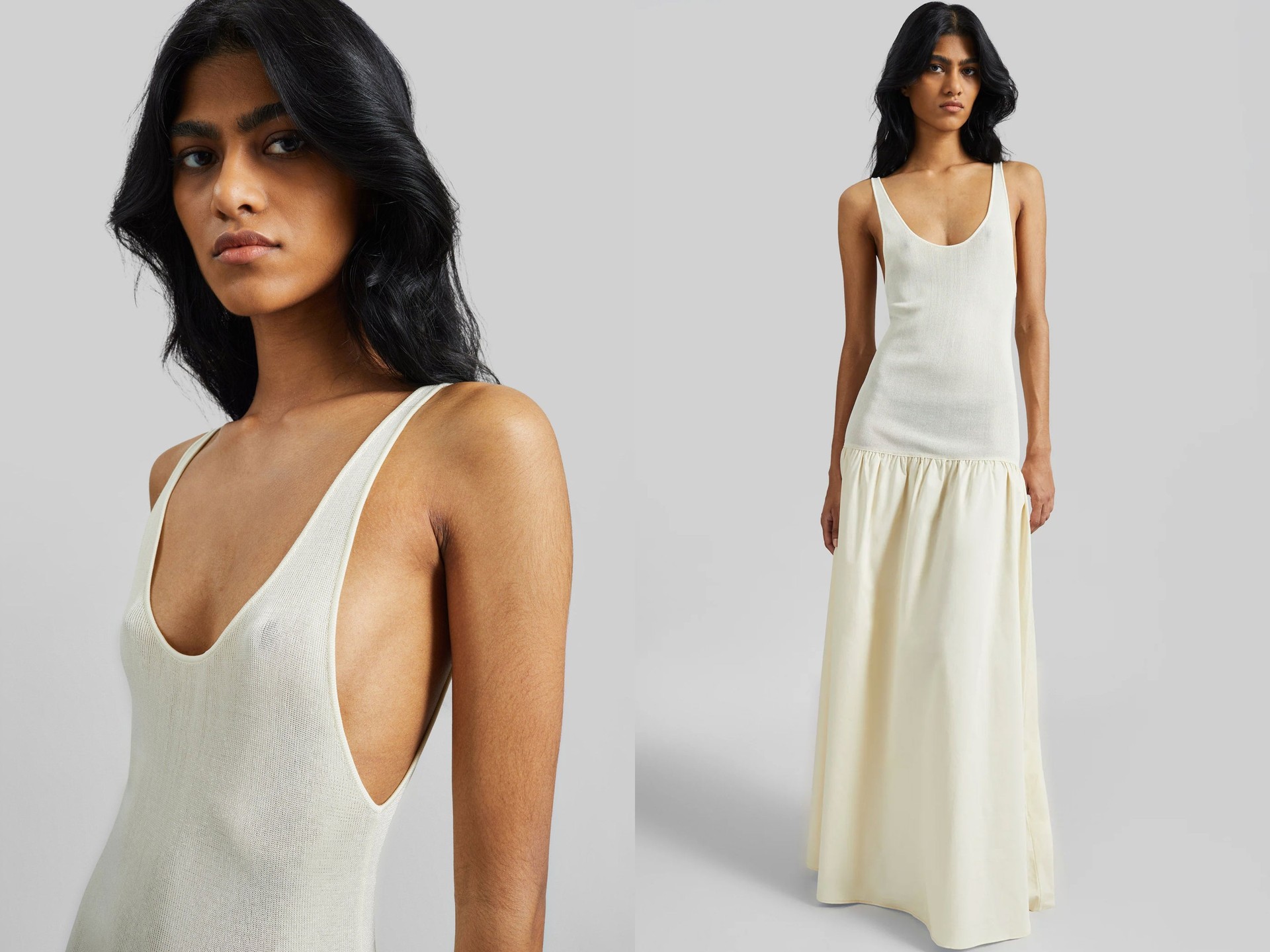 Iliya Drop Waist Maxi Dress from The Frankie Shop