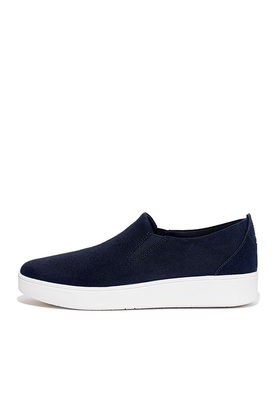 RALLY Suede Slip-On Trainers