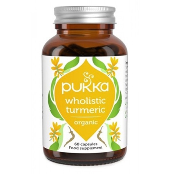 Wholistic Turmeric, 60 Capsules from Pukka 