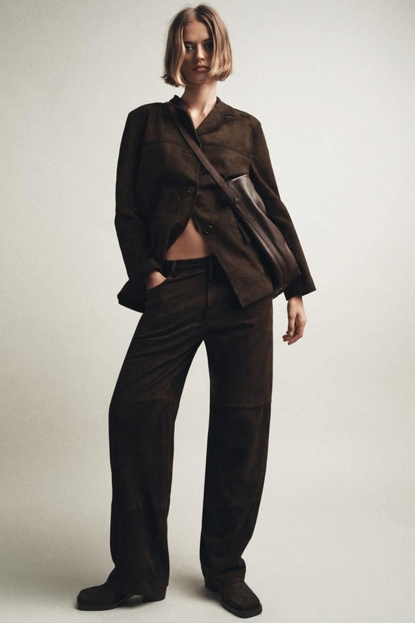 Limited Edition 100% Suede Leather Blazer