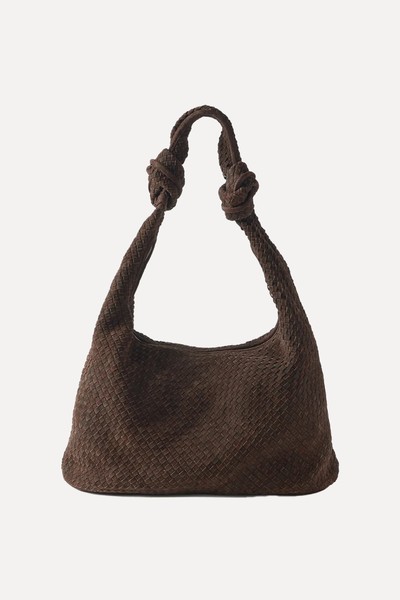 Suede Knot Detail Bag from Mint Velvet