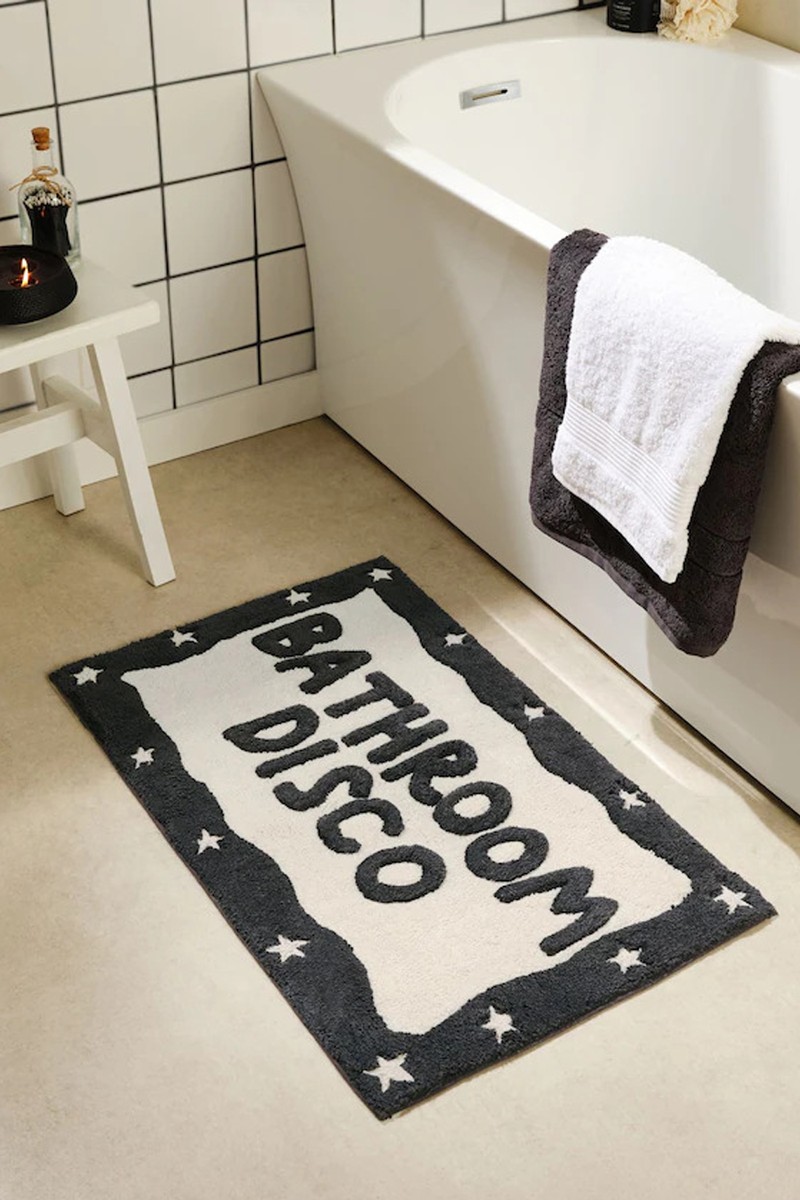 Bathroom Disco Bath 100% Cotton Mat from Next Home