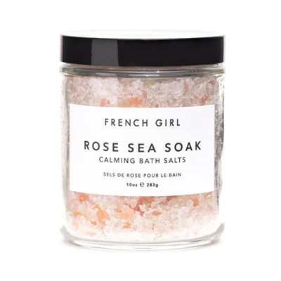 Rose Sea Soak Calming Bath Salts from French Girl 