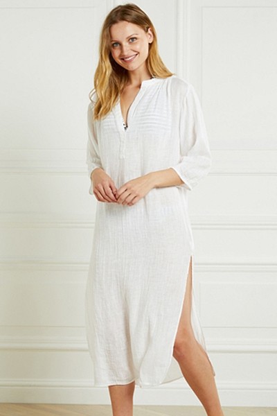 Linen Gauze Dress from The White Company