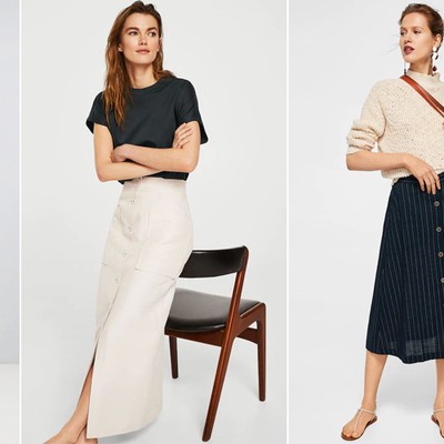 21 Button-Down Skirts For Spring