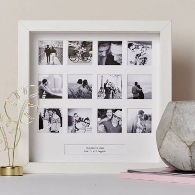 Personalised ‘Our Anniversary’ Photo Frame from Posh Totty Designs Creates