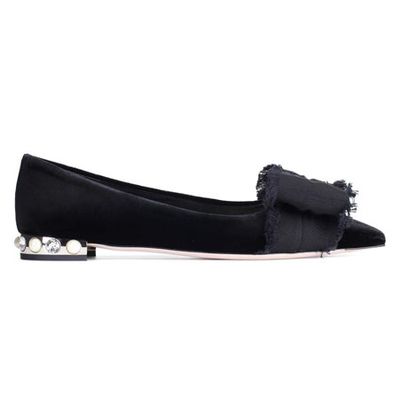 Velvet Ballerinas from Miu Miu