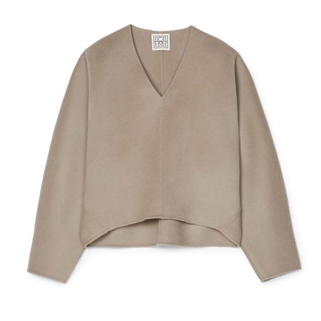Rennes Oversized Wool and Cashmere-Blend Sweater, £490 | Totême
