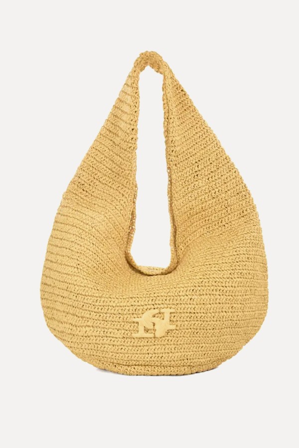 Dangerous Logo Raffia Shopper