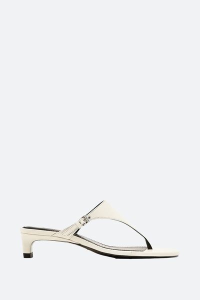 High-Heel Sandals With Buckle from Massimo Dutti