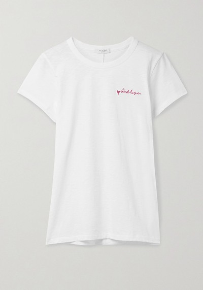 Spread Love Embroidered T-Shirt