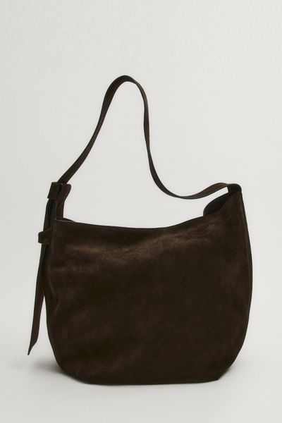 Split Suede Leather Handbag