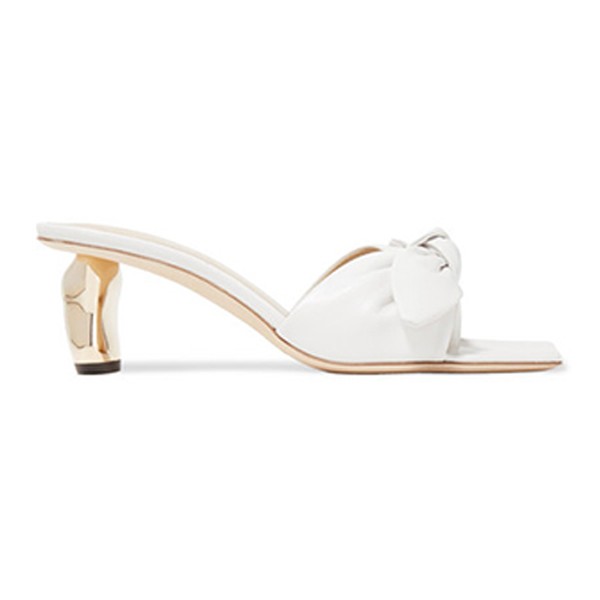Embellished Leather Mules from Rejina Pyo