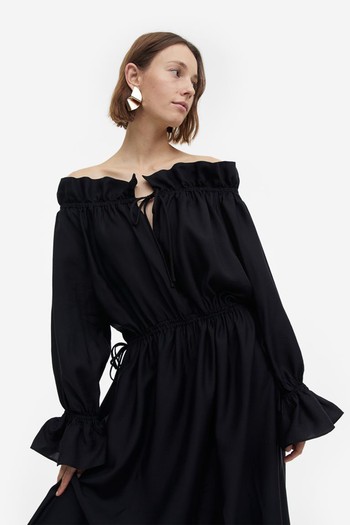 Long Off The Shoulder Dress 