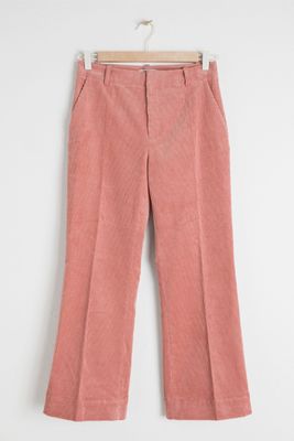 Cropped Wide Corduroy Trousers from & Other Stories
