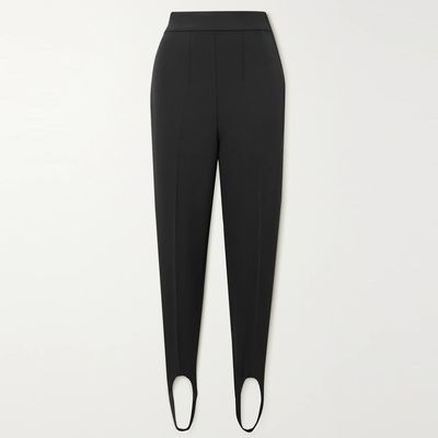 Nanou Crepe Slim-Leg Stirrup Pants from Isabel Marant