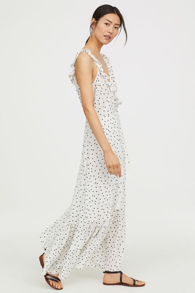 Long Flounced Dress from H&M