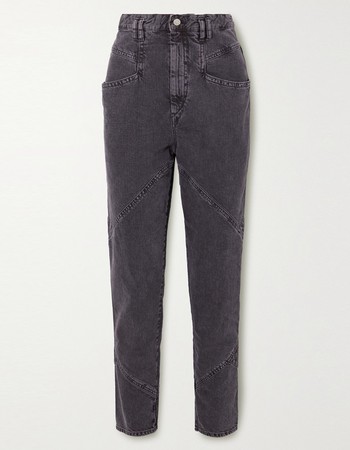 Eloisa Paneled Acid-Wash Boyfriend Jeans, £345 | Isabel Marant