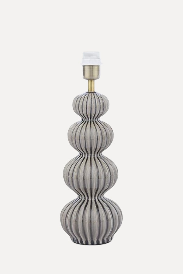 Ribbed Ceramic Lamp Base from John Lewis