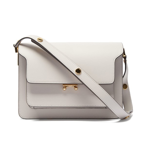 Trunk Medium Leather Shoulder Bag from Marni