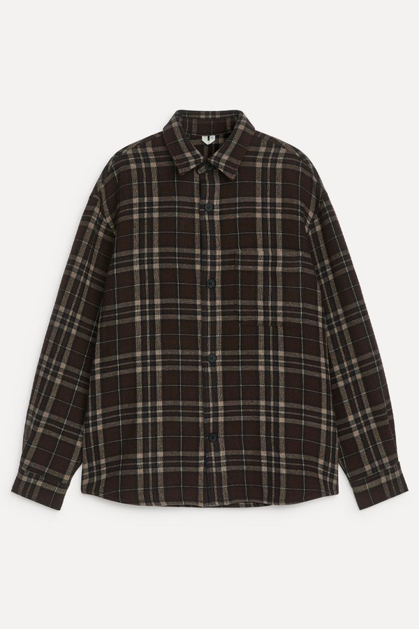 Relaxed Wool-Blend Shirt from  ARKET