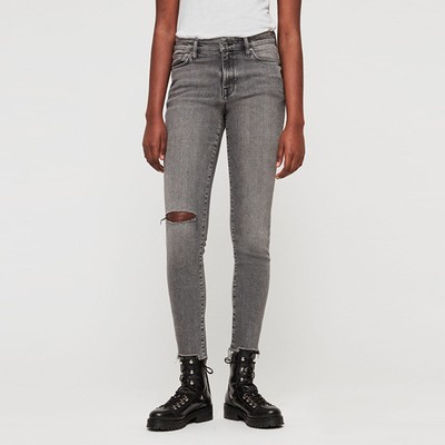 Grace Destroy Ankle Skinny Jeans