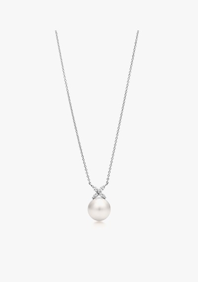 Pearl and Diamond Pendant