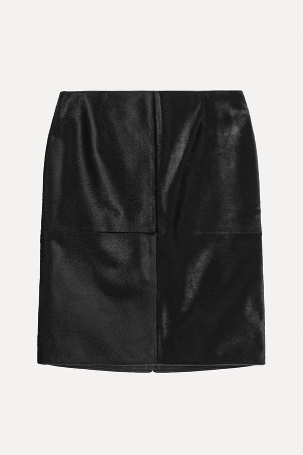 Pony Hair Midi Skirt  from COS