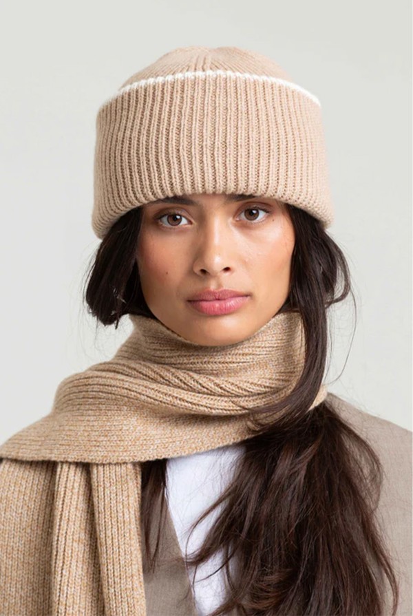  Chunky Soft Wool Beanie Hat